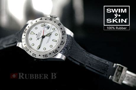 rolex 16570 rubber strap|rolex explorer 2 16570.